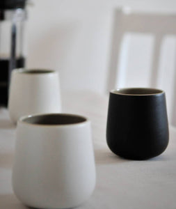 Tasse à café et à thé en grès | Edan 23 cl (Lot de 4)