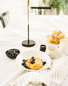 Assiette à pâtes en grès | Dadasi 24 cm (Lot de 4)