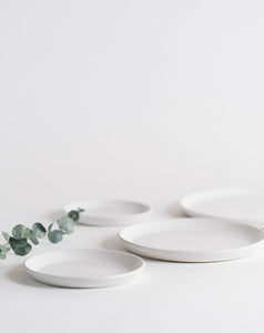 Stoneware Flat Dessert Plate | Epa 20 cm (Set of 4)