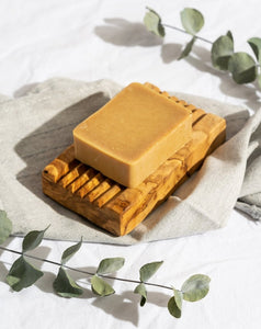 Porte Savon en Bois d'Olivier 
