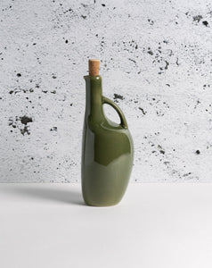Bouteille d'huile d'olive en grès | Canard 1 L