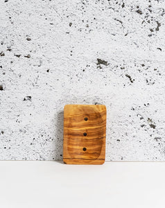 Porte Savon en Bois d'Olivier 