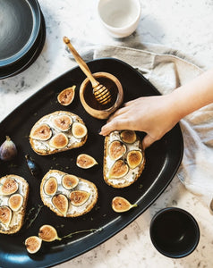 Stoneware Long Serving Platter  | Dadasi