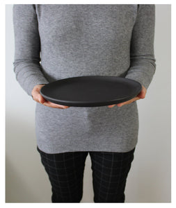 Flat Salad Plate 9.4" - GHARYAN Stoneware & Decoration