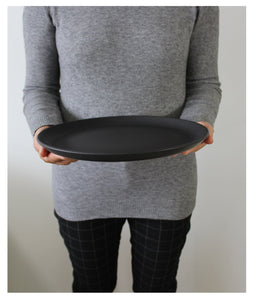 Flat Dinner Plate 11.2" - GHARYAN Stoneware & Decoration